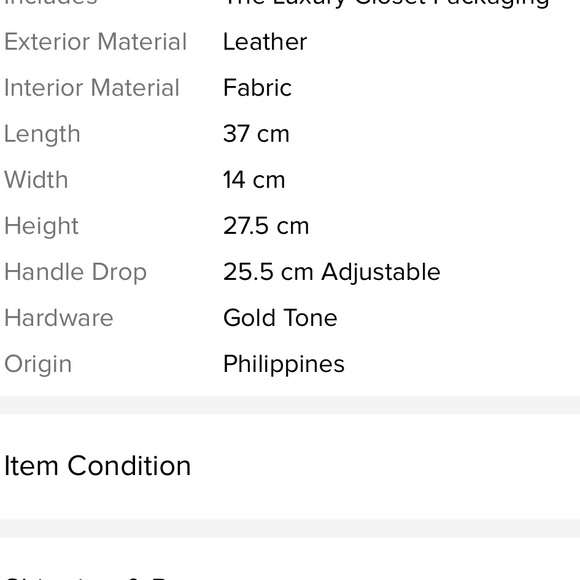 Ladies TORY BURCH LEATHER TOTE BAG Burgundy - Picture 14 of 15